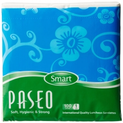 Paseo Smart Napkin 1Ply 100 Pulls