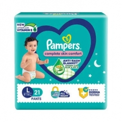 Pampers Complete Skin Comfort L 21 Pants