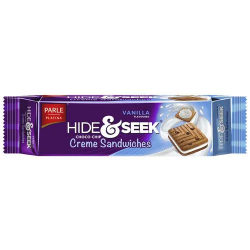 Parle Hide & Seek Choco Chips Vinilla Cream Sandwich 100g