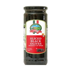 Caneen Sliced Black Olives 450g