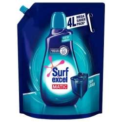 Surf Excel Matic Top Load Liquid 4Ltr Pouch