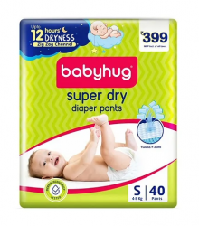 Babyhug Super Dry S 40 Diaper Pants