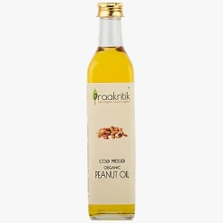 Praakritik Organic Peanut Oil 500ml