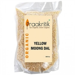Praakritik Organic Yellow Moong Dal 1Kg