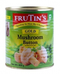 Frutins Mushroom Button 800g Tin