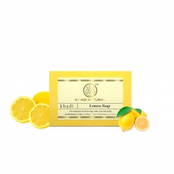 Khadi Natural Lemon Bathing Bar 125g