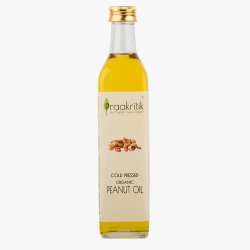 Praakritik Organic Peanut Oil 1Ltr