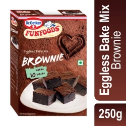 Funfoods Eggless Cake Mix Brownie 250g