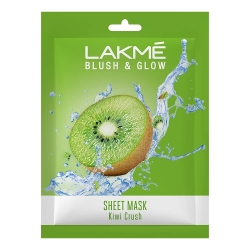 Lakme Kiwi Crush Sheet Mask 25ml 1Pcs