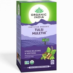 Organic India Tulsi Mulethi 25 Tea Bags