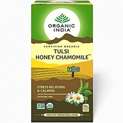 Organic India Tulsi Honey Chamomile 25 Tea Bags