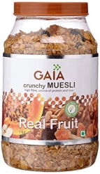 Gaia Crunchy Muesli Real Fruit 1 Kg