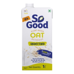 So Good Oat Unsweetened 1Ltr