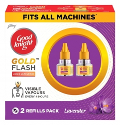 Good Knight Gold Flash Mosquito Repellent Refill 2x45ml