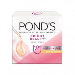 Ponds Bright Beauty Serum Cream Spot Less Glow 24g