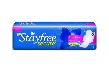 Stayfree Secure Dry Cover With Wings 6 Pads 
