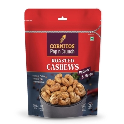 Cornitos Roasted Cashews Pepper & Herbs 200g