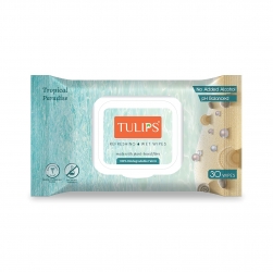 Tulips Refreshing Wet Wipes 30Pcs