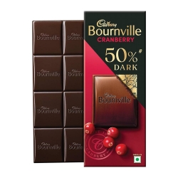 Cadbury Bournville Cranberry 50 Dark Chocolate 78g