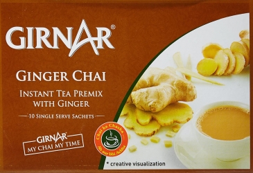 Girnar Instant Tea Premix With Ginger 10 Sachets