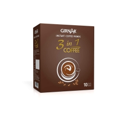 Girnar Instant Coffee Premix 3 In 1 Coffee 10 Sachets