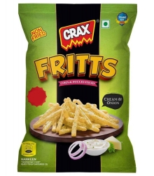 Crax Fritts Cream & Onion 57g