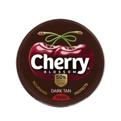 Cherry Blossom Wax Polish Dark Tan 15g