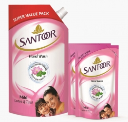 Santoor classic Lotus And Tulsi Handwash 750ml