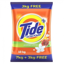 Tide Exta Power Jasmine & Rose Detergent Powder 7kg+3kg