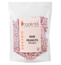 Praakritik Organic Raw Peanut 500g