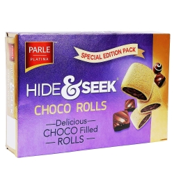 Parle Hide & Seek Choco Rolls 250g