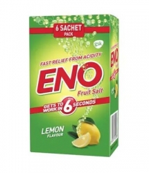 Eno Fruit Salt Lemon Flavour 6x5g