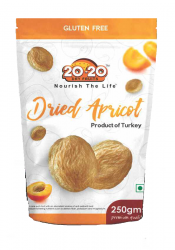 20-20 Dried Apricot Jumbo 250g