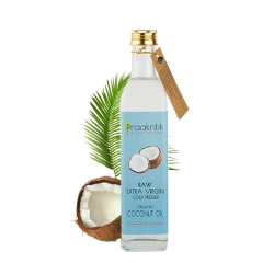 Praakritik Organic Extra Virgin Raw Coconut Oil 500ml