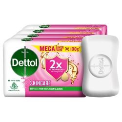 Dettol Skincare Soap 4x100g