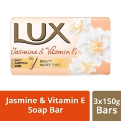 Lux Glowing Skin Jasmine & Vitamin E Soap 3x150g