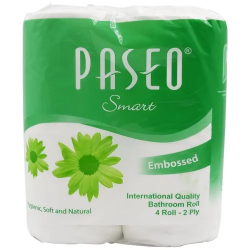 Paseo Toilet Roll 2Ply 4 Roll