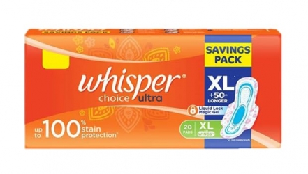 Whisper Ultra Choice Xl 20Pcs