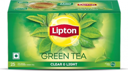 Lipton Clear & Light Green Tea Bags 25Pcs
