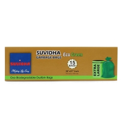Suvidha Garbage Eco Green 24x32 15Bags