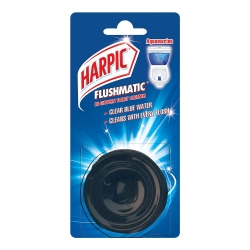Harpic Flushmatic InCistern Toilet Cleaner Aquamarine 50g