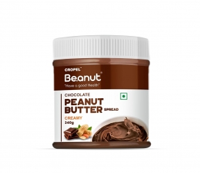 Beanut Chocolate Creamy Peanut Butter 340g