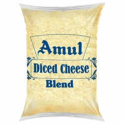 Amul Diced Blend Cheese 1kg