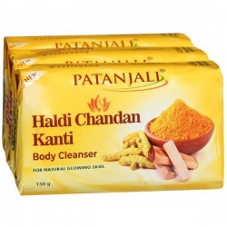 Patanjali Haldi Chandan Body Soap 3x150g