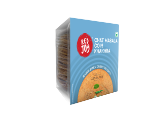 Red Joy Chat Masala Coin Khakhra 200g