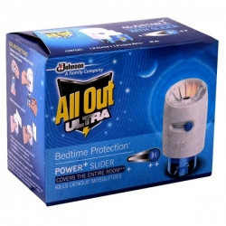 All Out Ultra Power+ Slider Refill With Machine 45ml