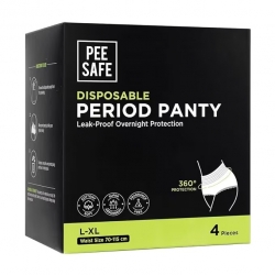 Pee Safe Disposable Period Panty L-XL 4Pcs