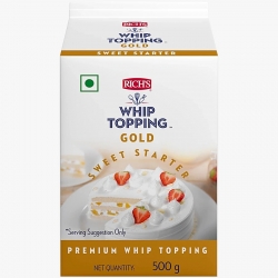 Rich Whip Topping Keep Refrige Gold 500g