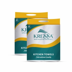 Kressa Kitchen Towels 2 Ply 2Pcs