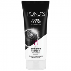 Ponds Pure Detox Activated Charcoal Face Wash 150g